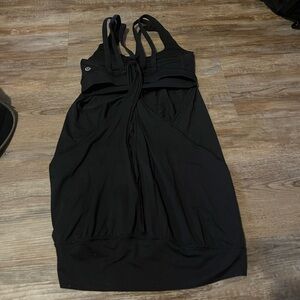 lululemon athletica Black Strappy Tank Top